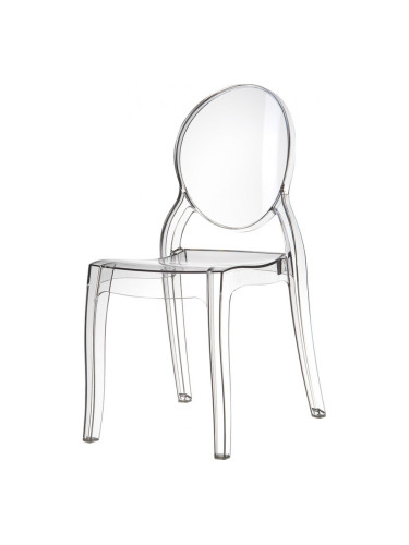 Стол Елизабет прозрачен поликарбонат