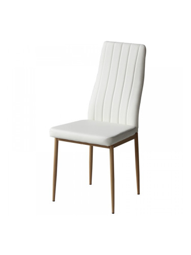 Стол AM-A-311 бяла кожа