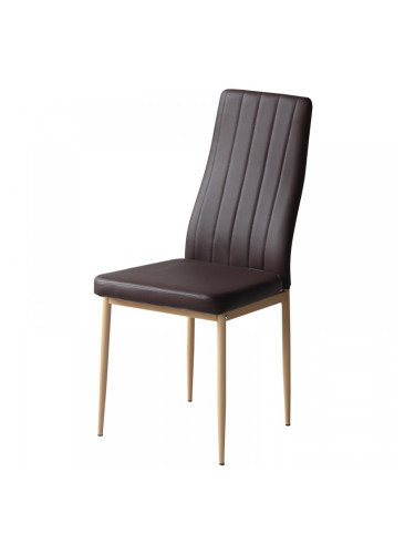 Стол AM-A-311 кафява кожа