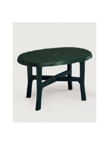 Пластмасова маса Данубио 165/110/72h зелена