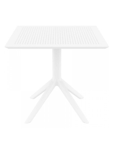 Маса Скай 80/80/74 h бяла