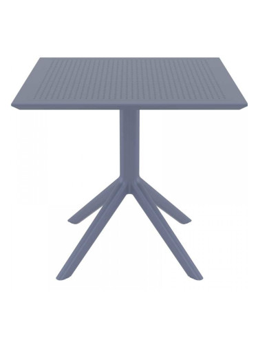 Маса Скай 80/80/74h сива