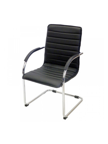 Офис стол B-46 посетителски стол черен