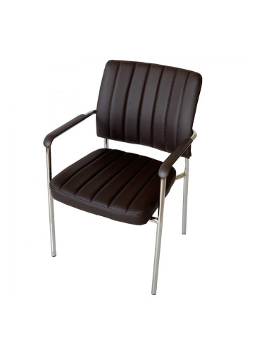 Офис стол B-35 посетителски кафяв