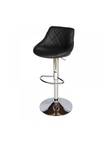 Бар стол Калипсо-16 кожа-черна