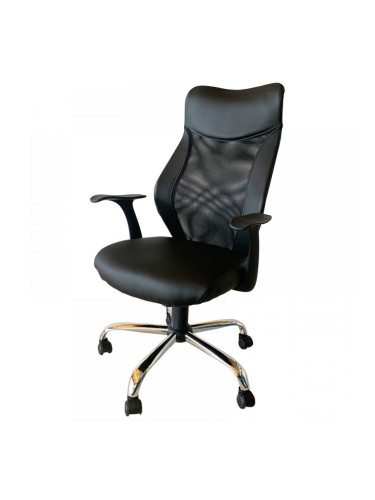 Офис стол Афродита 1 черна мрежа