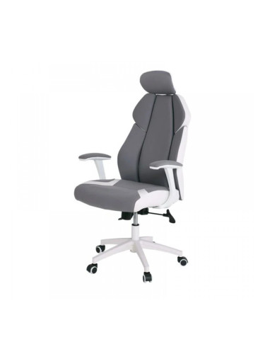 Офис стол 8300 сив/бял