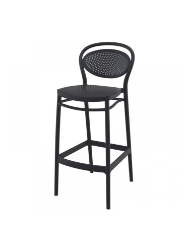 Бар стол Марсел черен