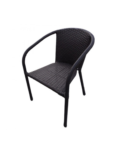 Ратанов стол Вито кафяв