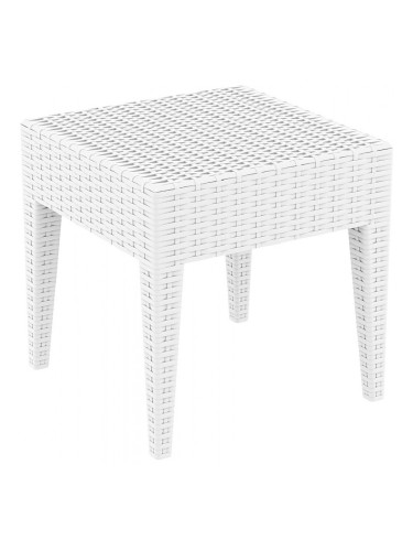 Пластмасова маса Маями 45/45/45h бяла