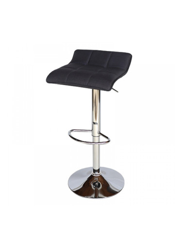 Бар стол Калипсо -5 текстил -черен