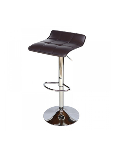 Бар стол Калипсо -5 кожа -кафява