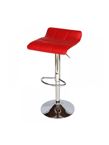 Бар стол Калипсо -5 кожа -червена