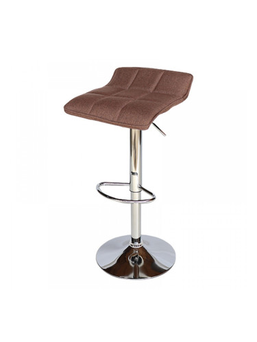 Бар стол Калипсо -5 текстил -кафяв