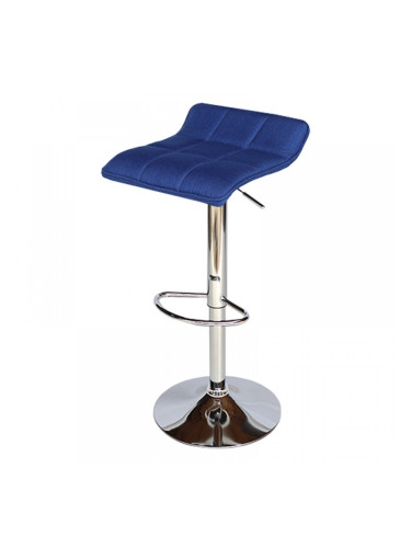 Бар стол Калипсо -5 текстил -тъмно син