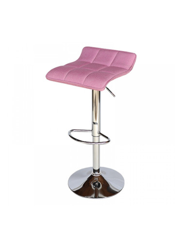 Бар стол Калипсо -5 текстил -розов