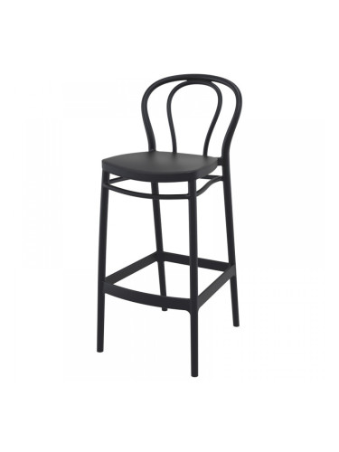 Бар стол Виктор черен