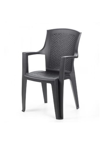 Пластмасов стол Еден антрацит