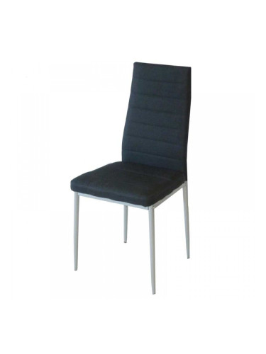 Трапезен стол АМ-С170B черен текстил