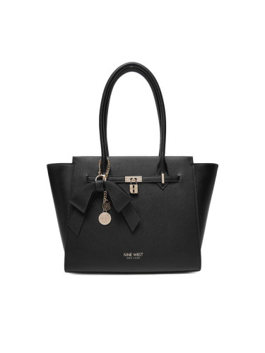 Nine West Дамска чанта CEO-Chelsea-Charm-III-LX10186 Черен