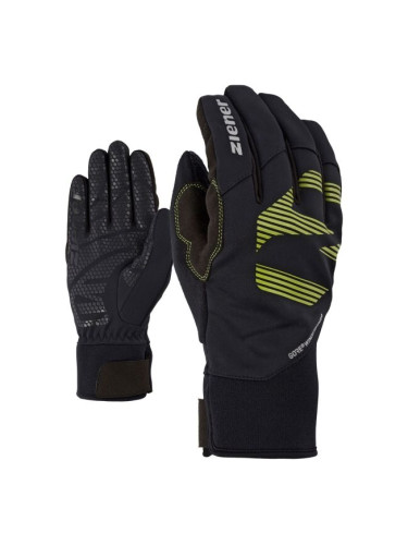 Ziener ILKO GTX INF Унисекс ски ръкавици, черно, размер