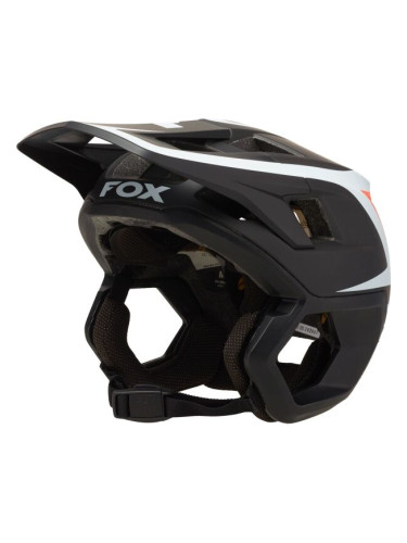 Fox DROPFRAME PRO Каска за велосипед, черно, размер (54 - 56)