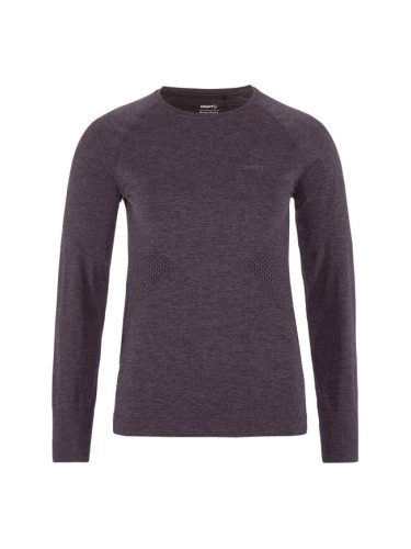 Craft CORE DRY ACTIVE COMFORT LS W Дамска функционална тениска, лилаво, размер