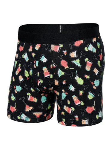 SAXX DROPTEMP COOLING COTTON Мъжки боксерки, черно, размер