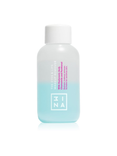 3INA Skincare The Eyes & Lips Makeup Remover двуфазен продукт за премахване на грим от очите и устните 50 мл.