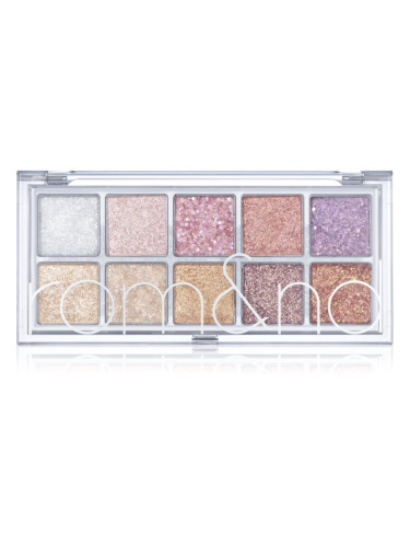 rom&nd Better Than Palette палитра сенки за очи за перфектен външен вид цвят 00 Light & Glitter Garden 7.5 гр.