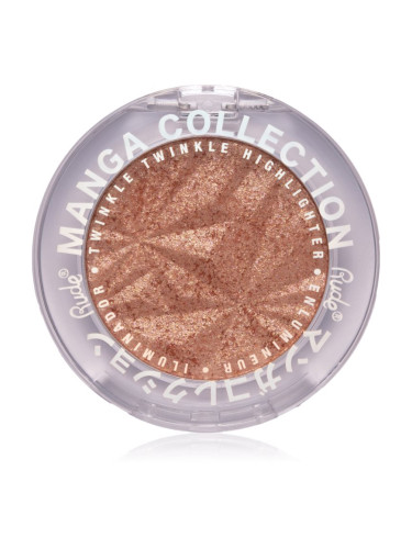 Rude Cosmetics Manga Collection Twinkle Twinkle Highlighter компактна озаряваща пудра цвят Rudeko's Dragon 4 гр.