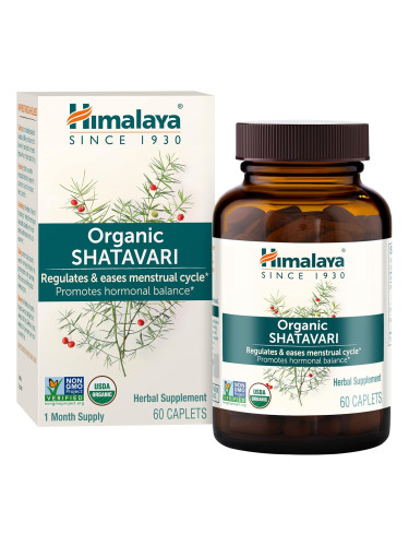 ОРГАНИК Шатавари (ЕДНОМЕСЕЧЕН прием) , Himalaya Wellness, 60 таблетки