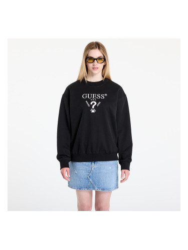 Суитшърт GUESS Roberta Cn Sweatshirt Black L