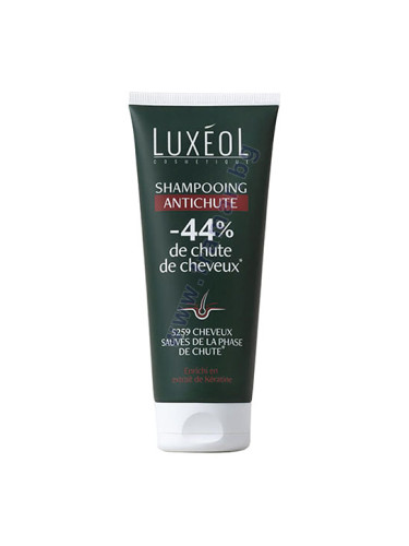 ЛЮКСЕОЛ ШАМПОАН ЗА КОСА ПРИ КОСОПАД 200 мл