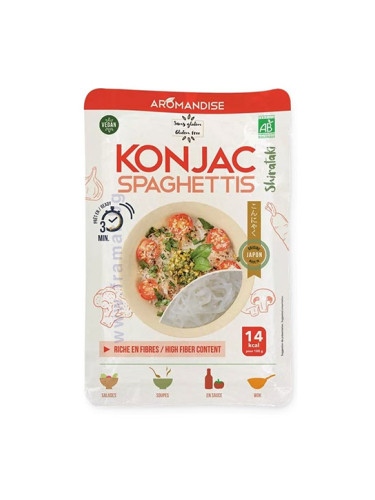 АРОМАНДИСЕ СПАГЕТИ КОНДЖАК И ОРИЗОВО БРАШНО 150 г
