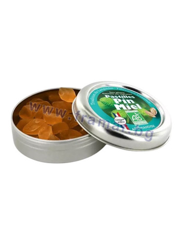 АРОМАНДИСЕ ПАСТИЛИ С МЕД ОТ БОРОВИ ВРЪХЧЕТА 45 г