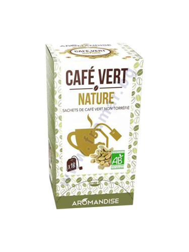 АРОМАНДИСЕ ЗЕЛЕНО КАФЕ НАТУРАЛНО саше * 18