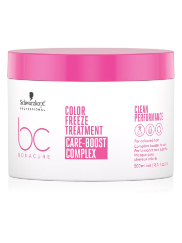 Schwarzkopf Professional BC Bonacure Color Freeze регенерираща маска за боядисана коса 500 мл.