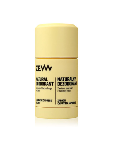 Zew For Men Natural Deodorant дезодорант в стик 30 мл.