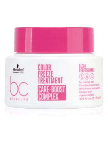 Schwarzkopf Professional BC Bonacure Color Freeze регенерираща маска за боядисана коса 200 мл.