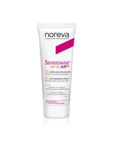 Noreva Sensidiane AR+ CC Cream CC крем против зачервяване на кожата SPF 30 40 мл.