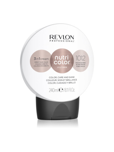 Revlon Professional Nutri Color Filters Metal-Ice подхранваща тонираща маска за професионална употреба 240 мл.