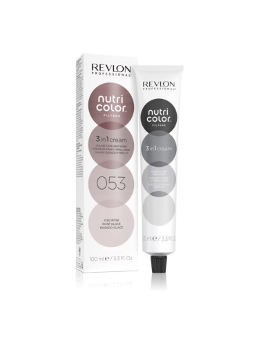 Revlon Professional Nutri Color Filters Metal-Ice подхранваща тонираща маска за професионална употреба 100 мл.
