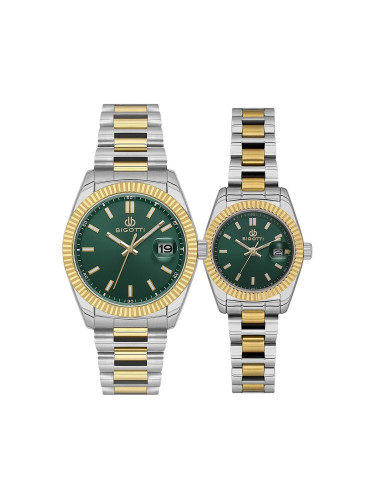 Комплект часовници за двойки Bigotti BG.1.10639-5-BG.1.10638-5