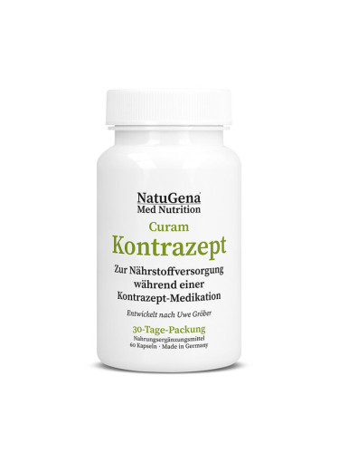 CuramKontrazept (витамини и минерали в подкрепа на хормоналния баланс) 60 капсули | NatuGena