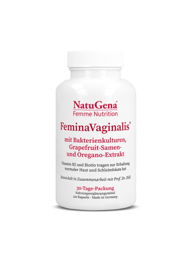 Фемина Вагиналис (в подкрепа на женското здраве) 120 капсули | NatuGena