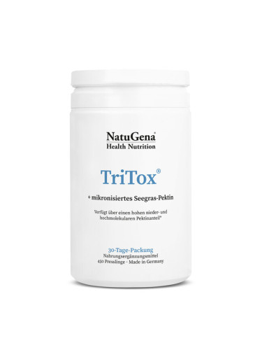 TriTox® (комплекс от Хлорела и пектин от морски водорасли) 450 таблетки | NatuGena