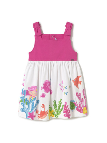 Mayoral Лятна рокля 1924 Розов Regular Fit