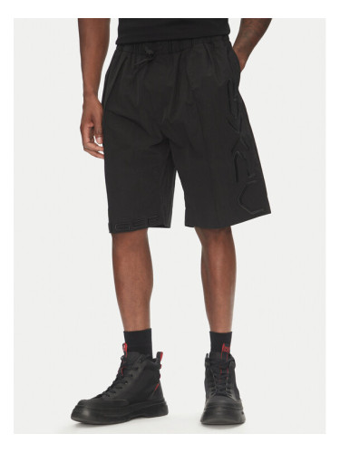 Tommy Hilfiger Спортни шорти F1 Movie MW0MW42080 Черен Relaxed Fit