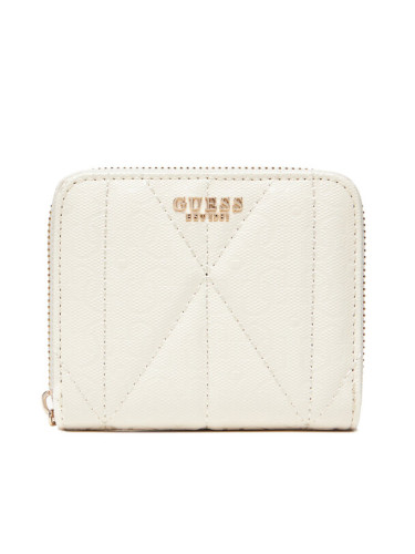Guess Портфейл Aldina Slg SWGG96 63137 Бял